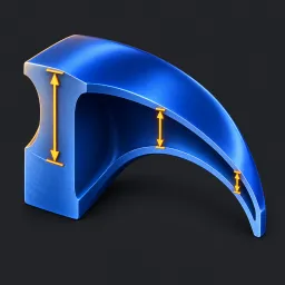 Thickness Probe Pro — source library preview; illustrative, not verified output