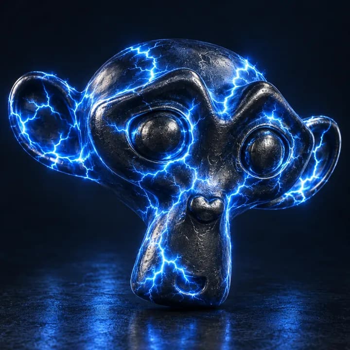 Electrify — AI concept illustration, not verified Blender output