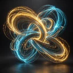 Chaos Attractor Pro - Energy Shader — source library preview; illustrative, not verified output